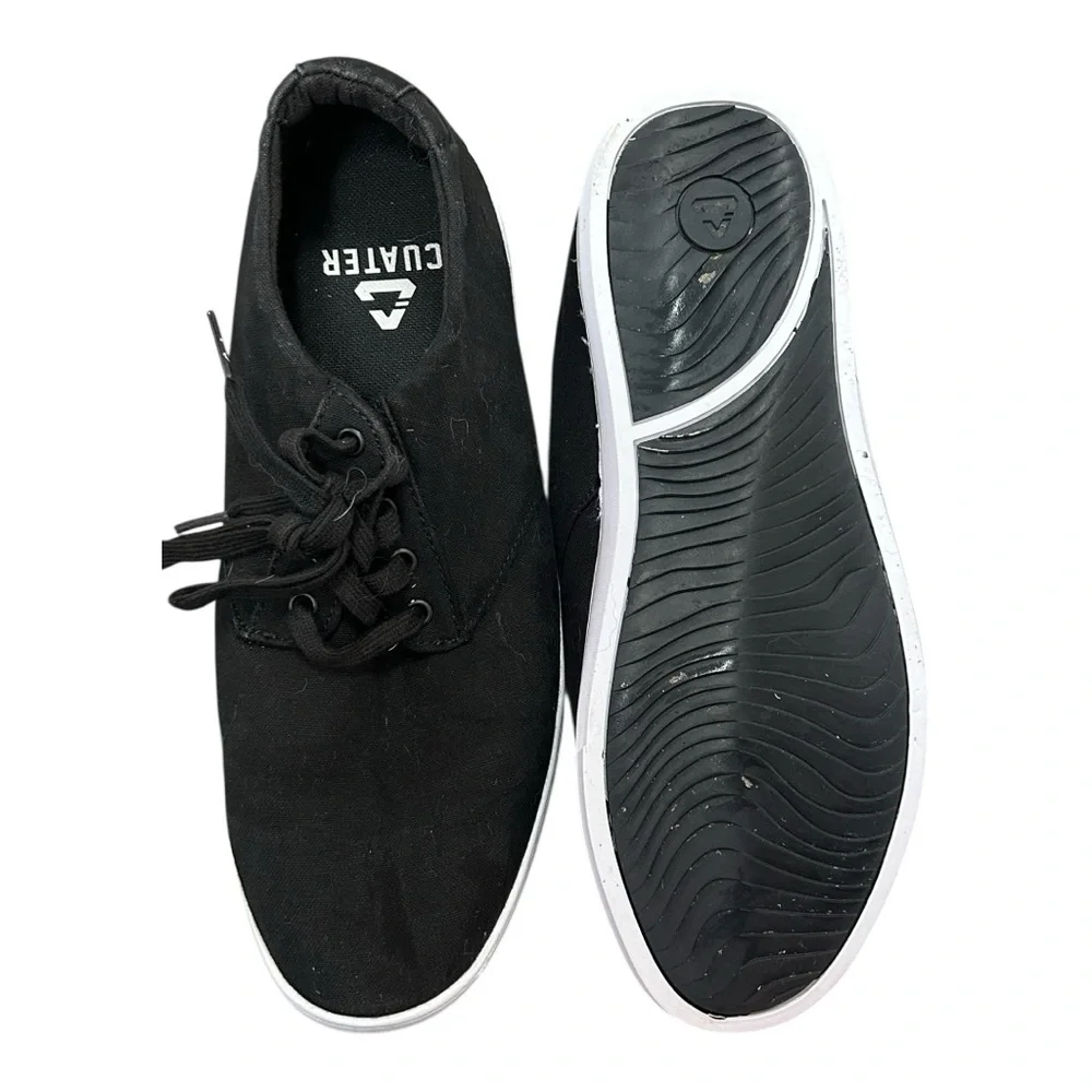 Cuater by Travis Mathew Men’s Black Kruzers‎ 2.0 Canvas Shoes Sz 11